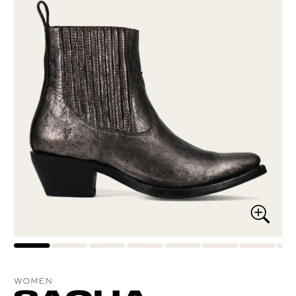 Frye Sacha Western Ankle Bootie